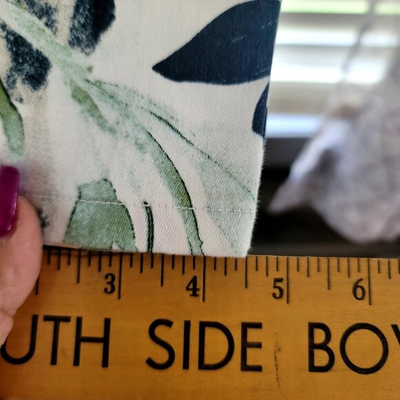 FDJ French Dressing Jeans Womens Pull-On Slim Ankle Pants Size 2 Floral New - Picture 11 of 11